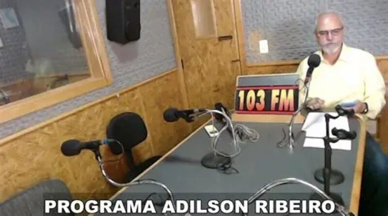 Adilson Ribeiro Retorna à 103 FM com Programa de Debates e Prestação de Serviços