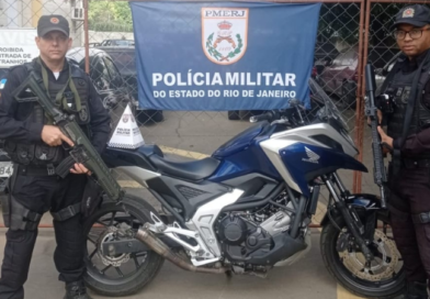 Moto clonada é apreendida PM em Cardoso Moreira