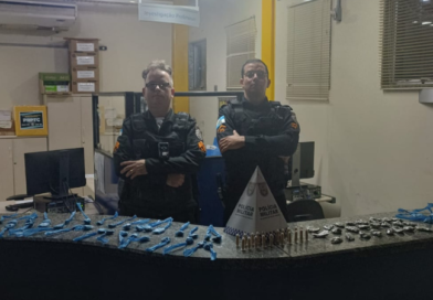 PM apreende drogas durante buscas em Italva