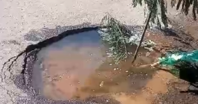 Vídeo: desperdício de água preocupa moradores de Itaperuna Vídeo: desperdício de água preocupa moradores de Itaperuna