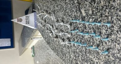 Sacola com drogas é apreendida pela PM em Italva