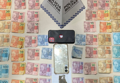 PM apreende maconha, celulares e dinheiro em Miracema