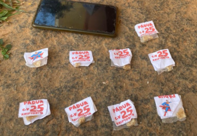 Suspeito de tráfico e usuário são detidos pela PM em Pádua