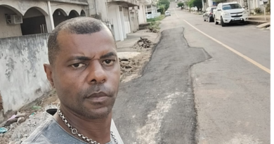 Vereador Barata da Saúde acompanha melhorias da Secretaria de Obras em Itaperuna