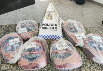 Homem é preso após furtar seis peças de picanha no Centro de Itaperuna