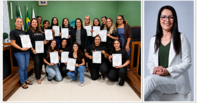 Vereadora de São José de Ubá homenageia professoras mediadoras