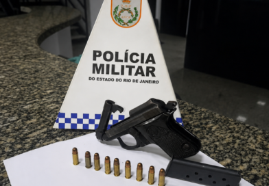 Homem é detido com pistola e munições em São José de Ubá