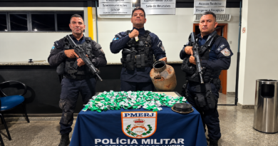 Denúncia leva PM a apreender cocaína em Miracema